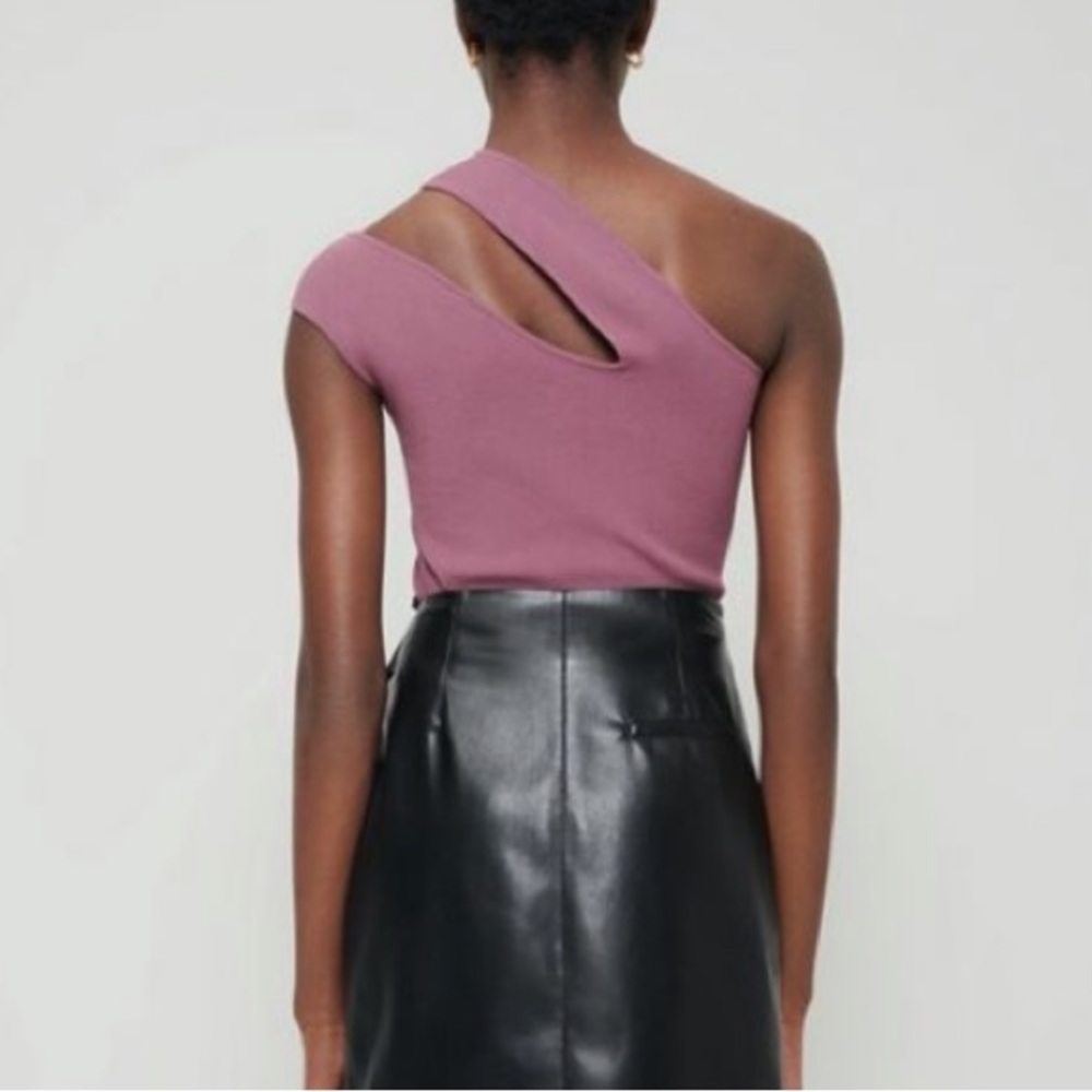 NEW WITH TAGS Nanushka Arlet Asymmetrical Top